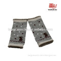 LW-18 Jacquard Pattern Cotton Cute Baby Leg Warmer for Wholesale Knit Baby Winter Leg Warmer Cotton China Manufacturer
